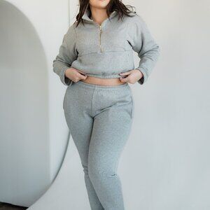 Heather Grey Perfect Joggers